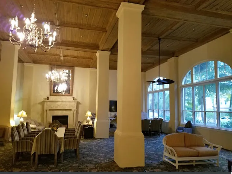 The Flamingo Room - guest sitting area off of main lobby