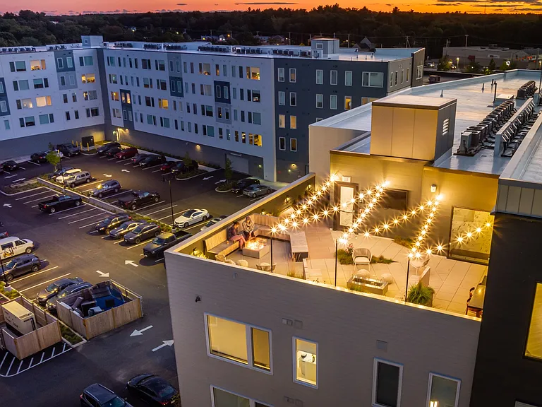 Roof Deck at Night