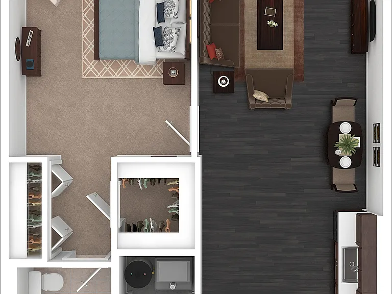 A6 3D Floor plan A6 3D Floor plan