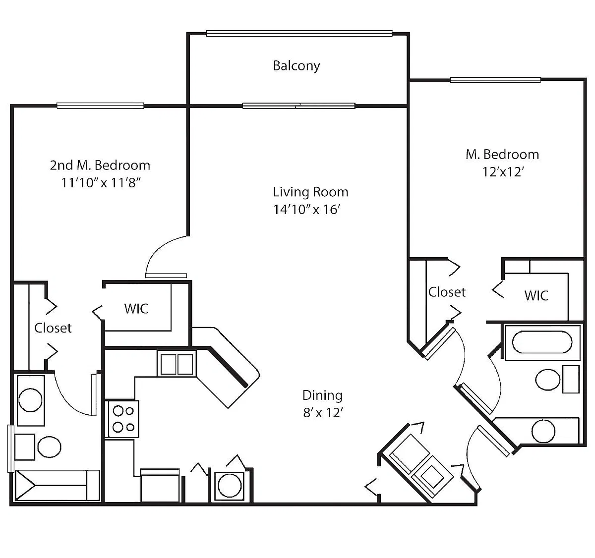 Floor plan B2
