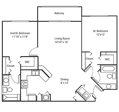 Floor plan B2