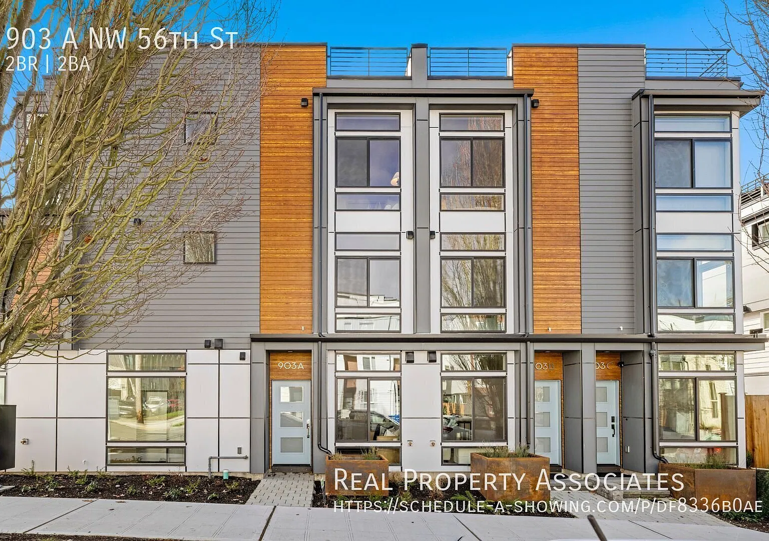 Brand New Townhouse in Ballard! **Large Private Rooftop Deck — Photo 1
