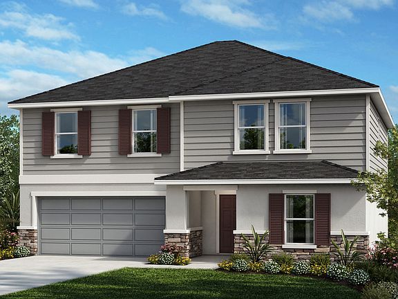 Exterior E with optional stone