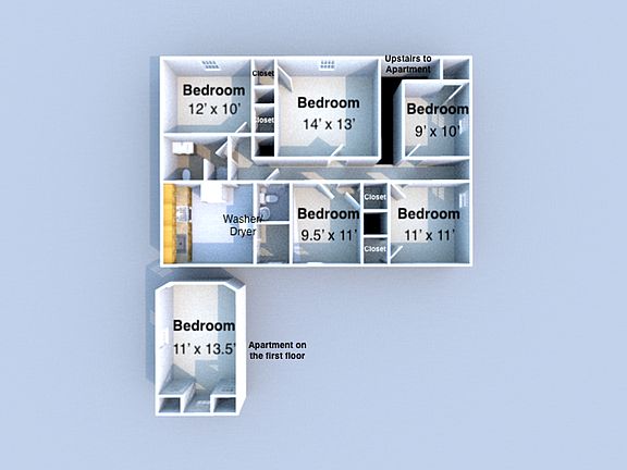 5th image of 333 W Stadium Ave #6B-1Ba-1000Sqft