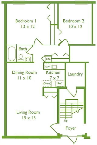 Floor plan The Douglas