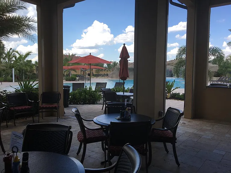 Pool area