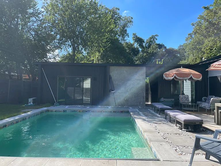Pool & Outhouse