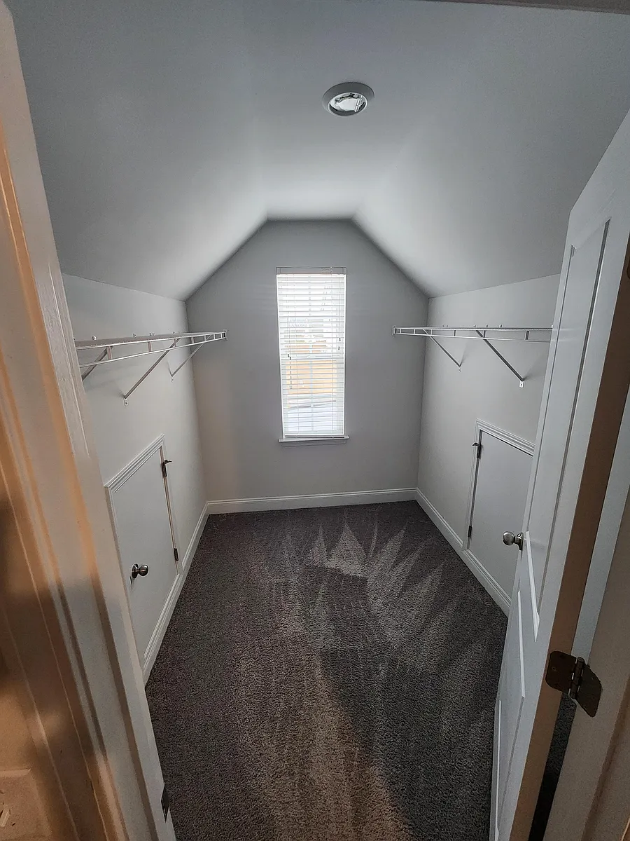 HUGE walk in closet with EXTRA storage and window in the closet! - Potters Walk