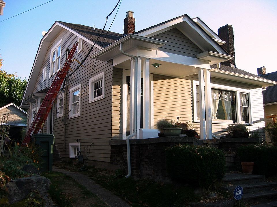 freshly painted exterior