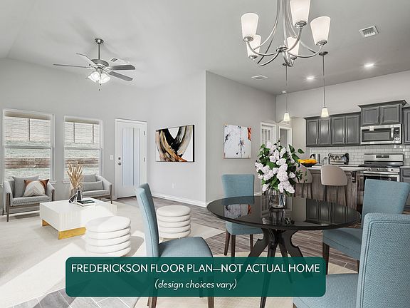 Kitchen and Living Area