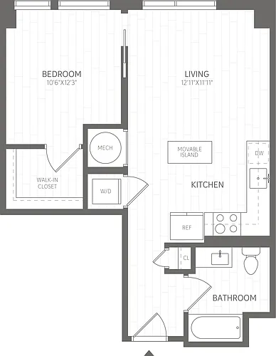 Floor plan A2 WDU