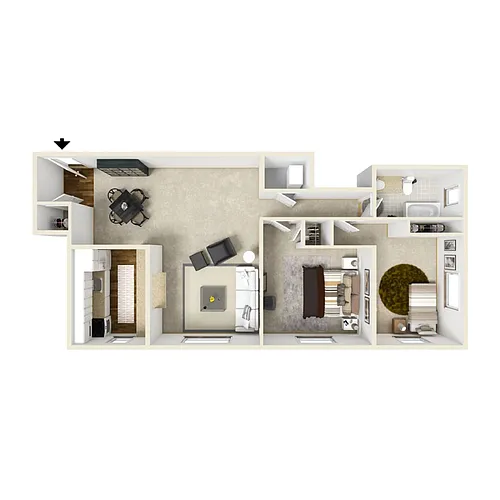 Floor plan B1 LUX