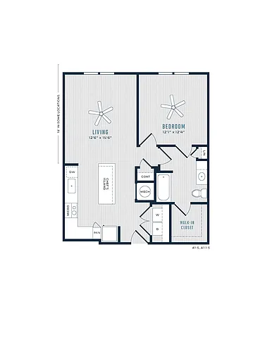 Floor plan A1S