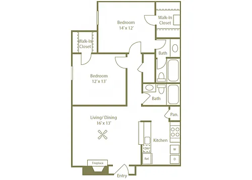 Floor plan Springs
