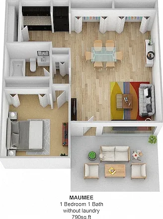 Rivers Edge Apartments and Townhomes — Photo 29