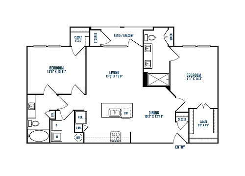 Floor plan B1