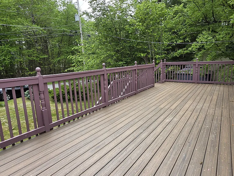 Upper Level Deck - New Trex Decking