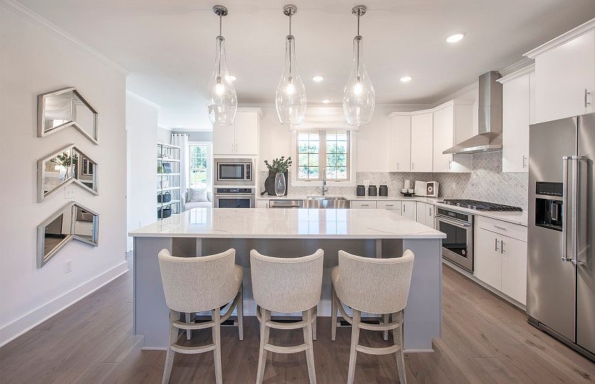 Chef-inspired kitchen with ample storage
