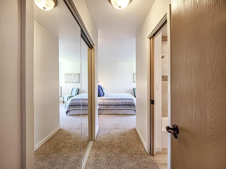 Primary Bedroom with large closet