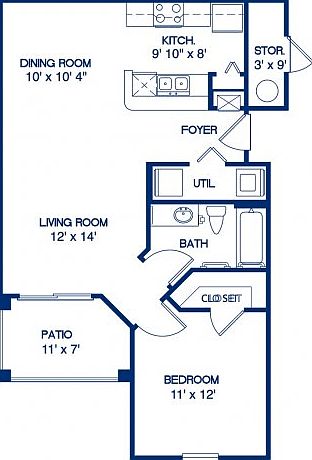 Spacious Open Layout