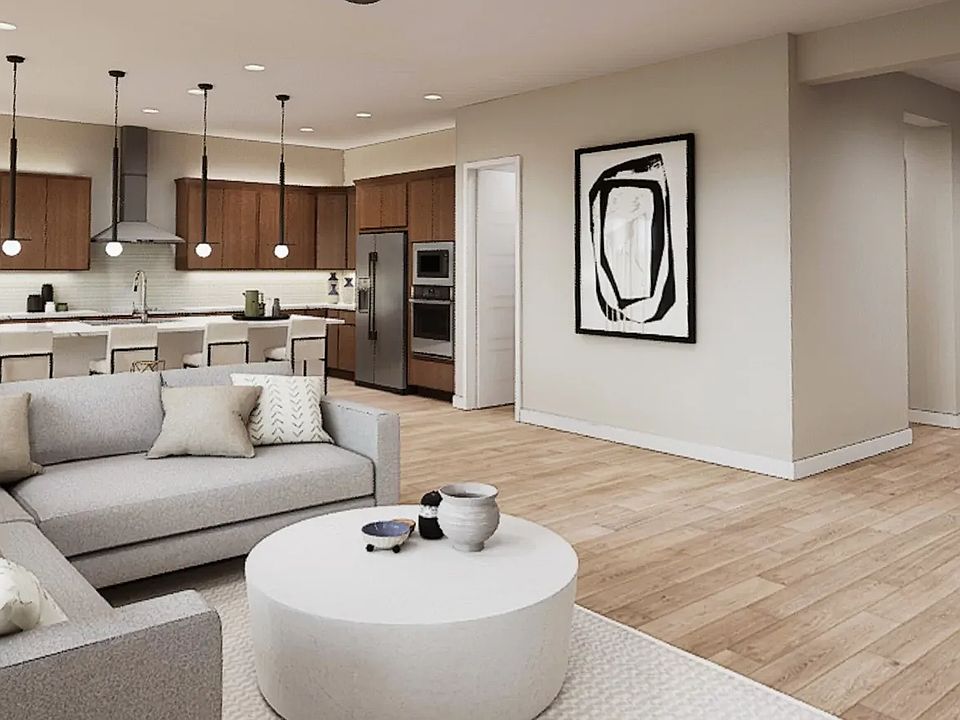 Plan 5012 Great Room Virtual Rendering