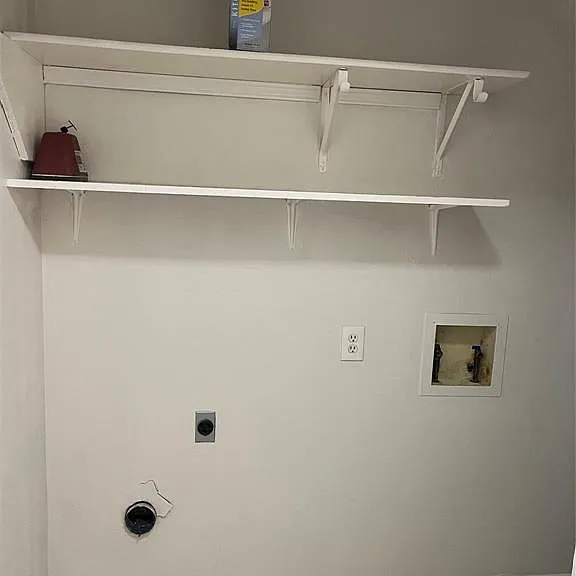 Laundry off kitchen