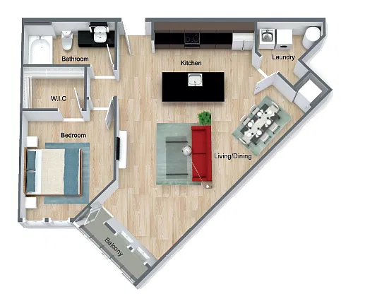 Floor plan Canary