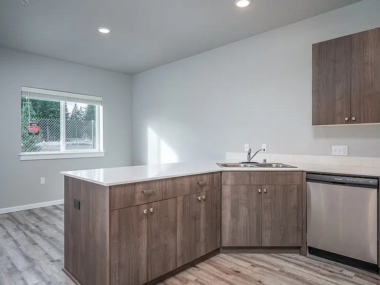 Two Bedroom Kitchen and Dining Room