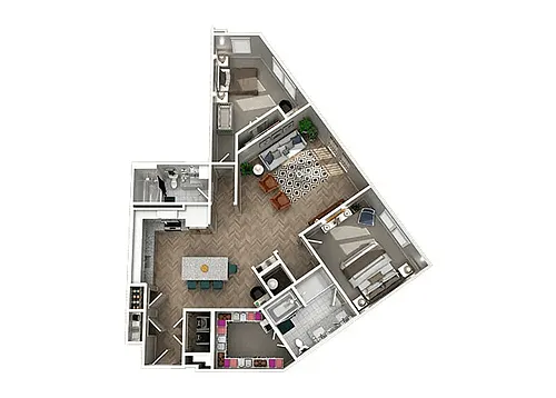Floor plan B3