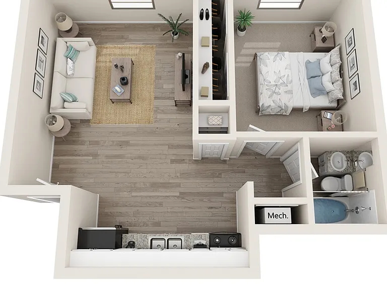 Flat Floor Plan Flat Floor Plan