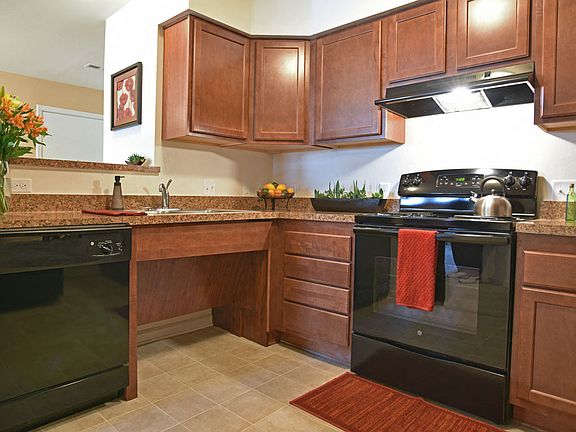 Kitchen with Black Appliances