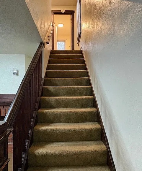 Going upstairs