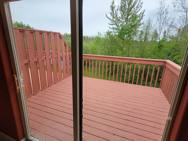 Deck - walkout from Kitchen