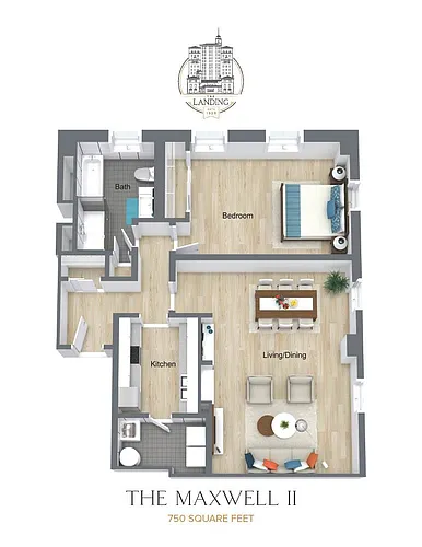 Floor plan The Maxwell II