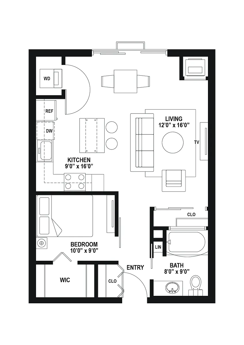 Floor plan B3