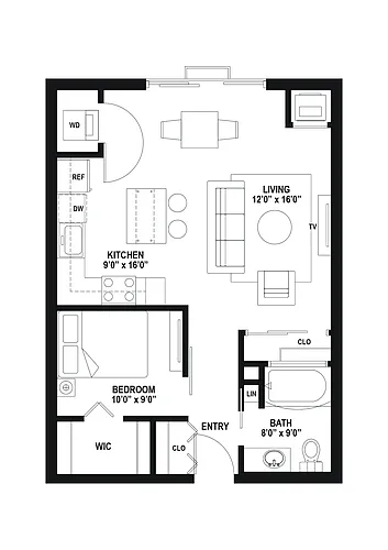 Floor plan B3