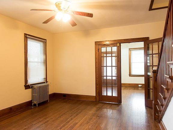 Dining room with french doors