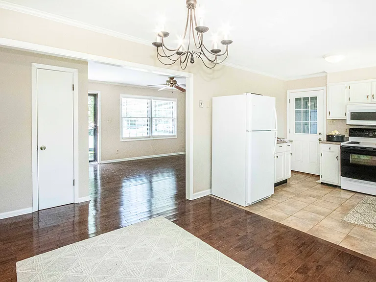 Open space is what you want and what you get with this all on one level house.