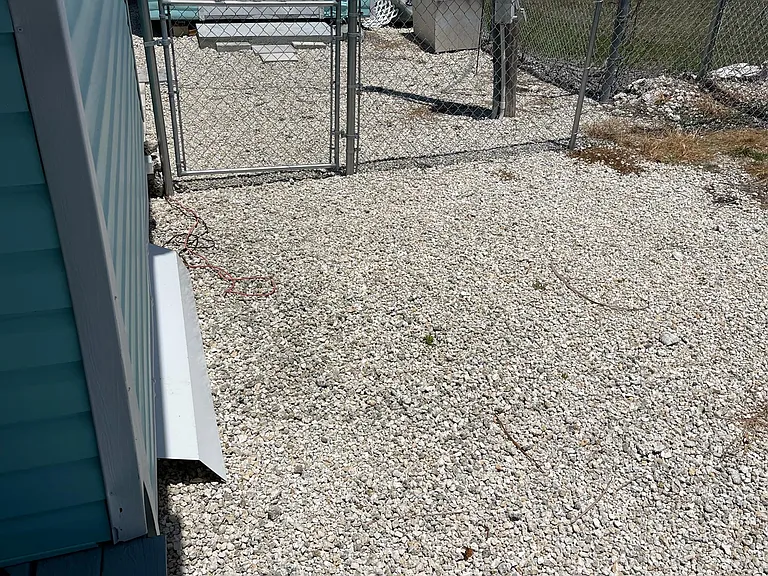 Fenced Pet relief area