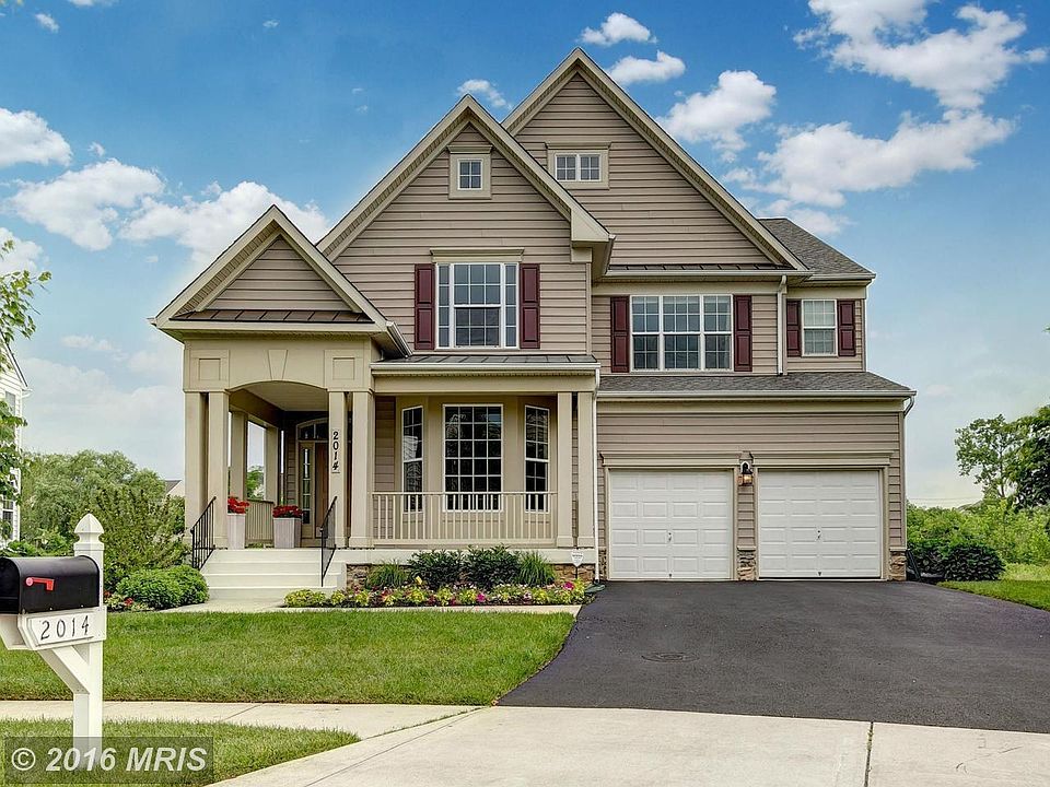 beautiful porch front home