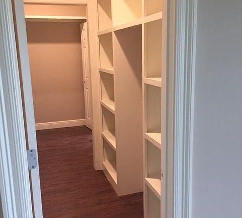 walk through master closet