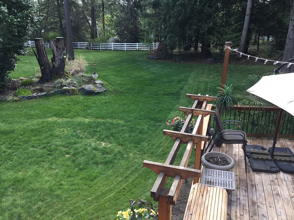 Halfway mowed