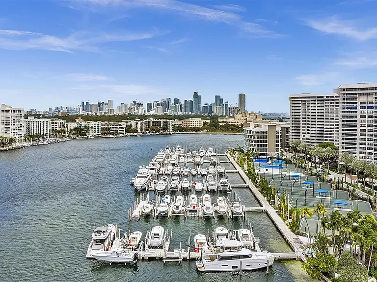 Marina and 8 Tennis courts