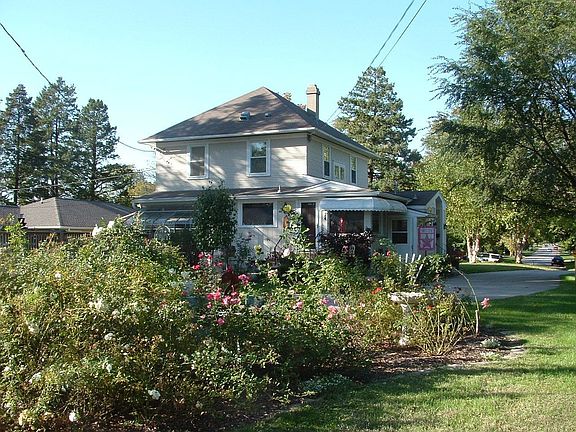 Back house & rose garden
