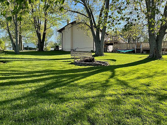northeast corner of backyard