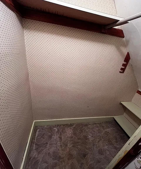 Downstairs bedroom closet