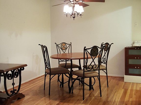 Dining with Hardwood Flooring