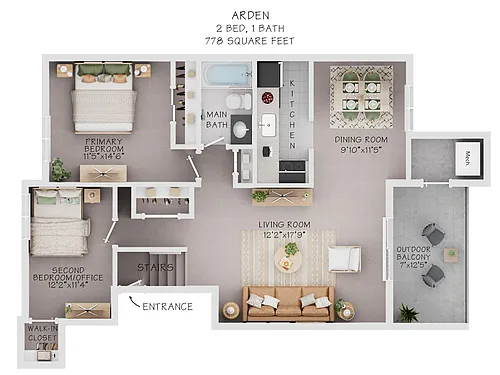 Floor plan Arden