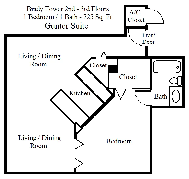 Floor plan Gunter
