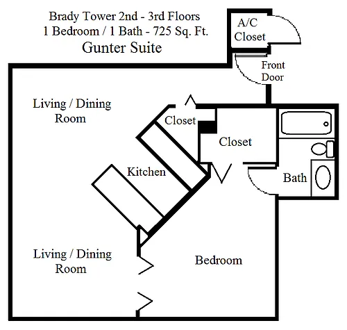 Floor plan Gunter